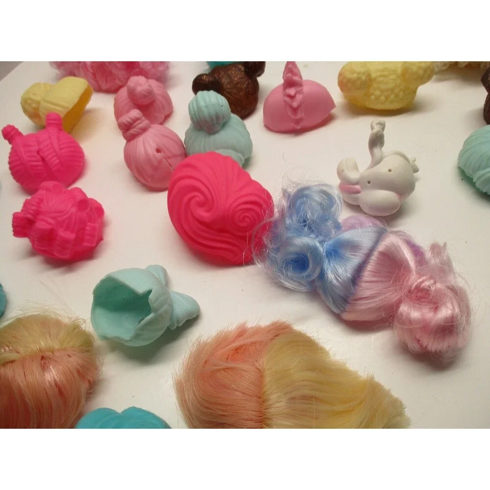 LOL Surprise Dolls WIG HAIR Lot Of 28 Replacement Vibes Secret Agents